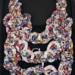 Sassy Jones Vibrant Multicolor Necklace